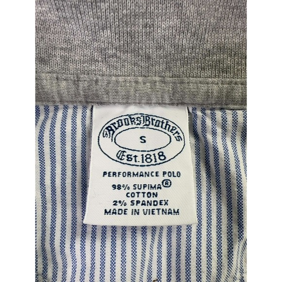 Brooks Brothers 1/4 Zip Performance Pullover‎ Men's Small Preppy Logo Pullover - Picture 4 of 7